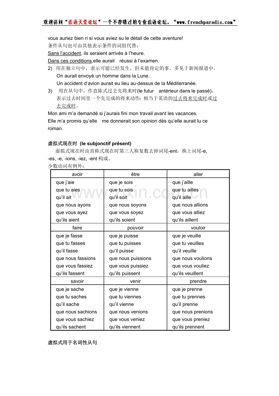【法语天堂论坛】法语语法笔记汇总_2.doc_第2页