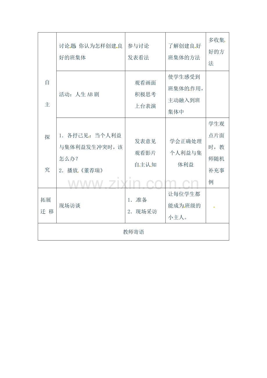 七年级政治上册 43 团结就是力量教案 湘教版.doc_第2页