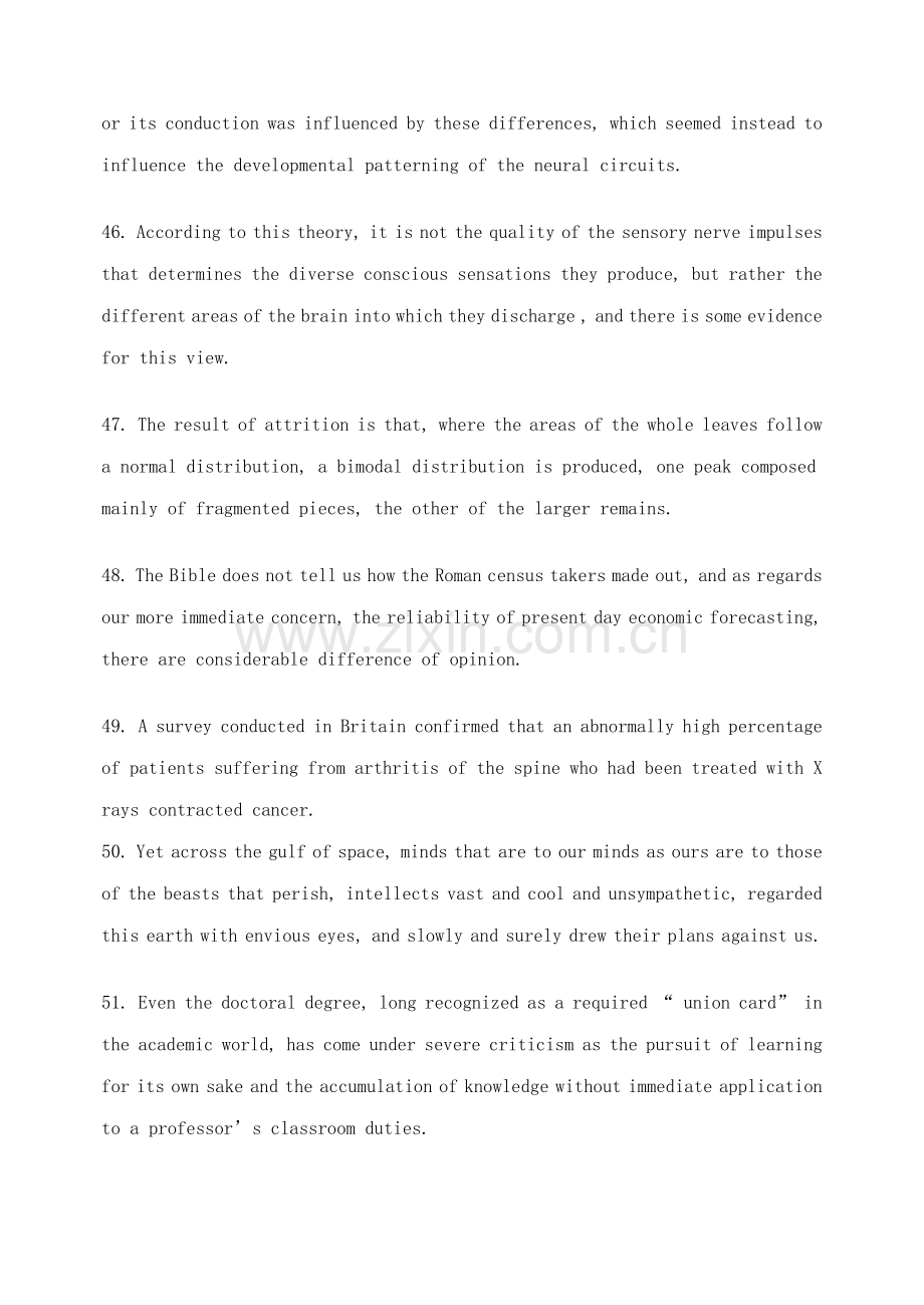 英语四六级阅读难点关键句100句之三.doc_第2页
