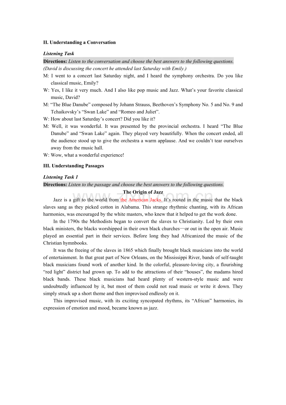 新策略大学英语听力教程原文第一册U4-U6.doc_第2页