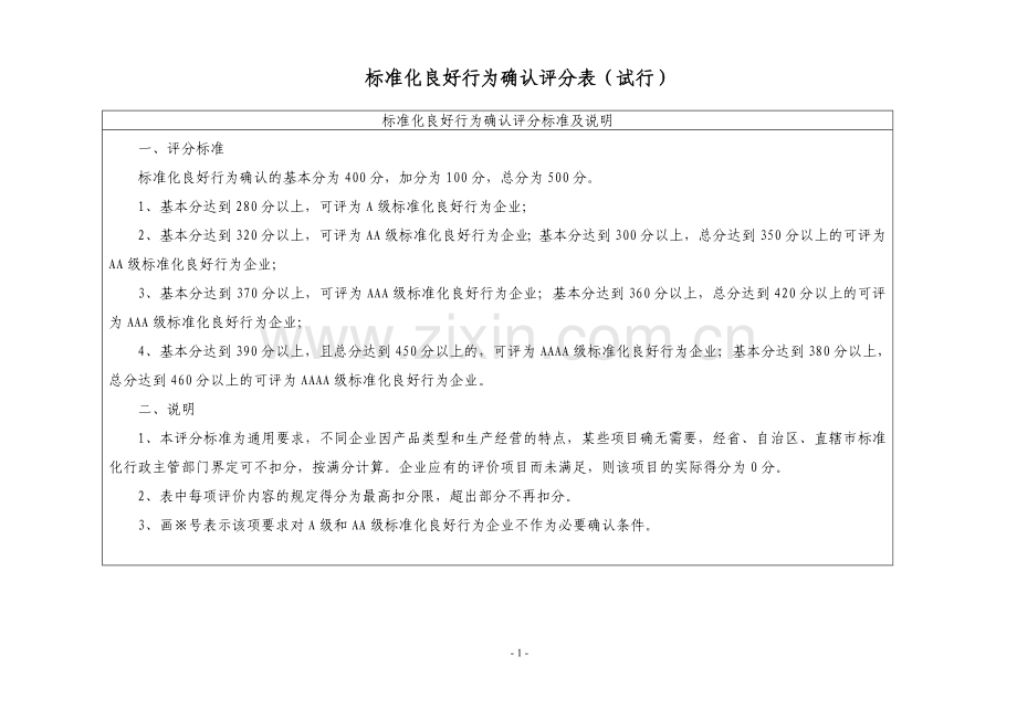 良好企业确认评分表.doc_第1页