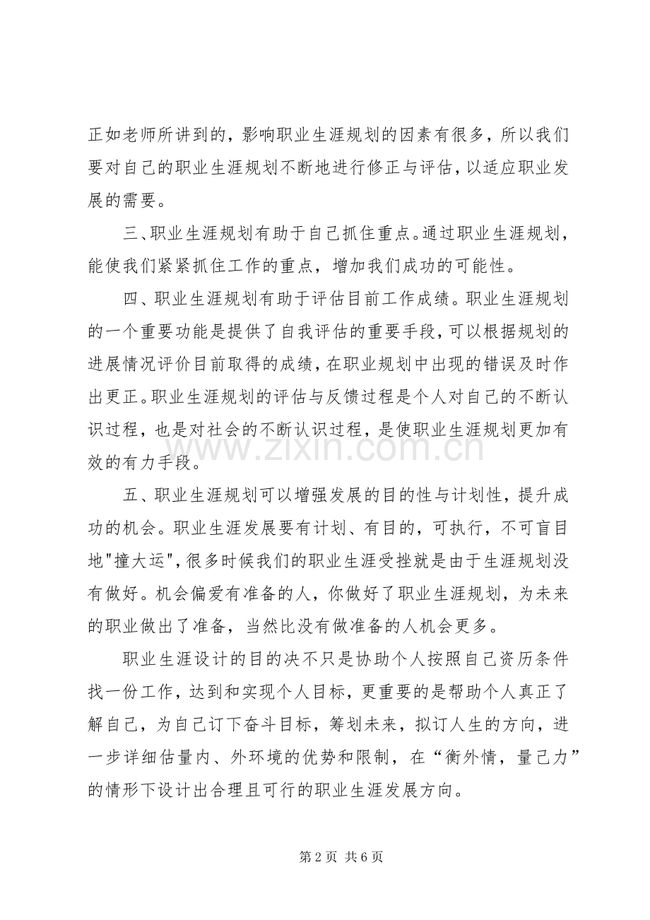 学习职业规划心得 .docx_第2页