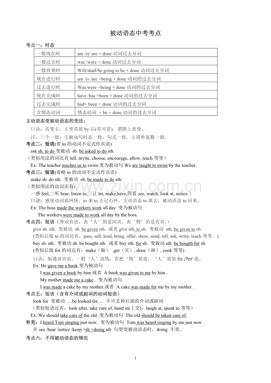 被动语态考点.doc_第1页