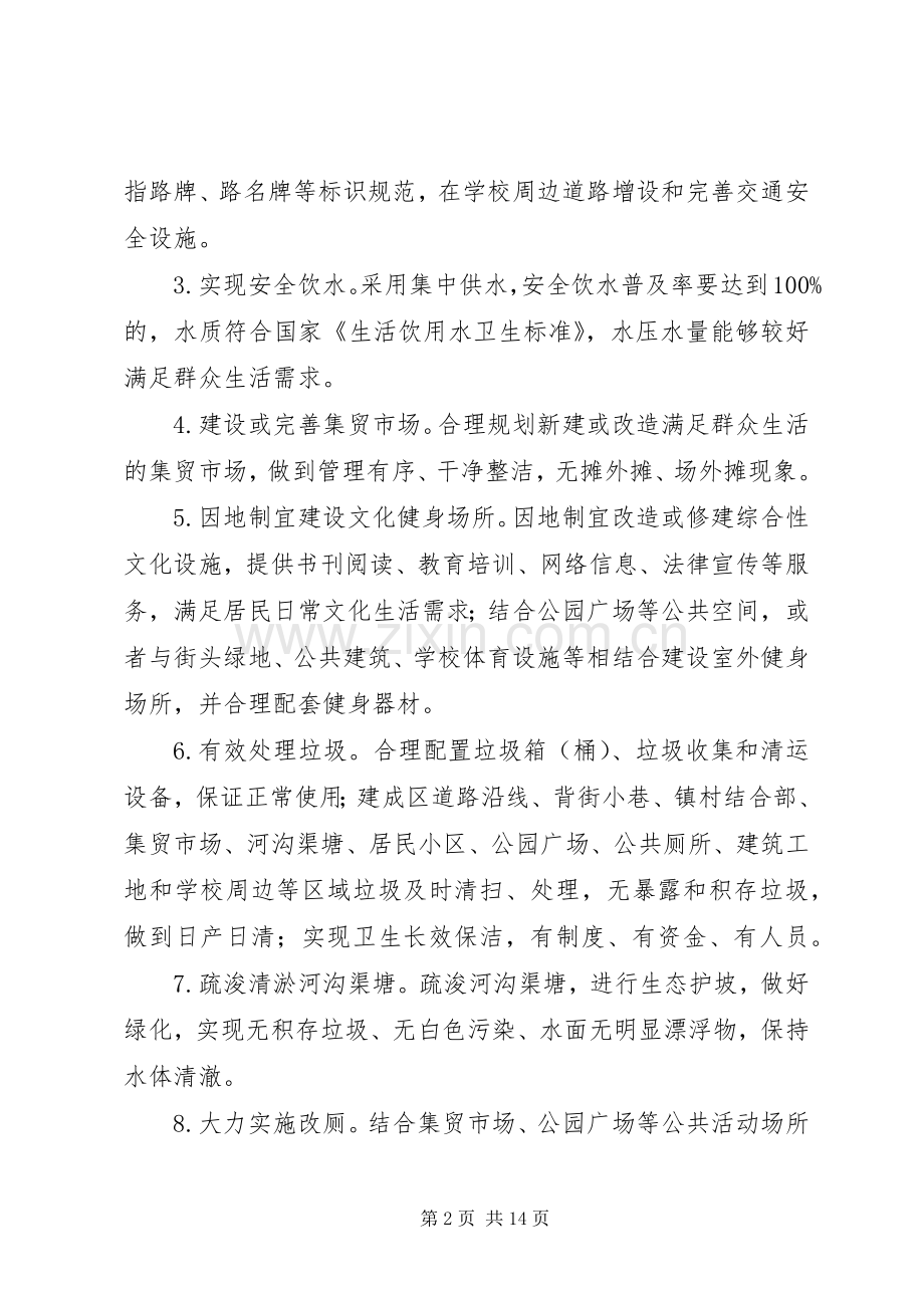 县XX年度美丽乡村建设工作计划.docx_第2页