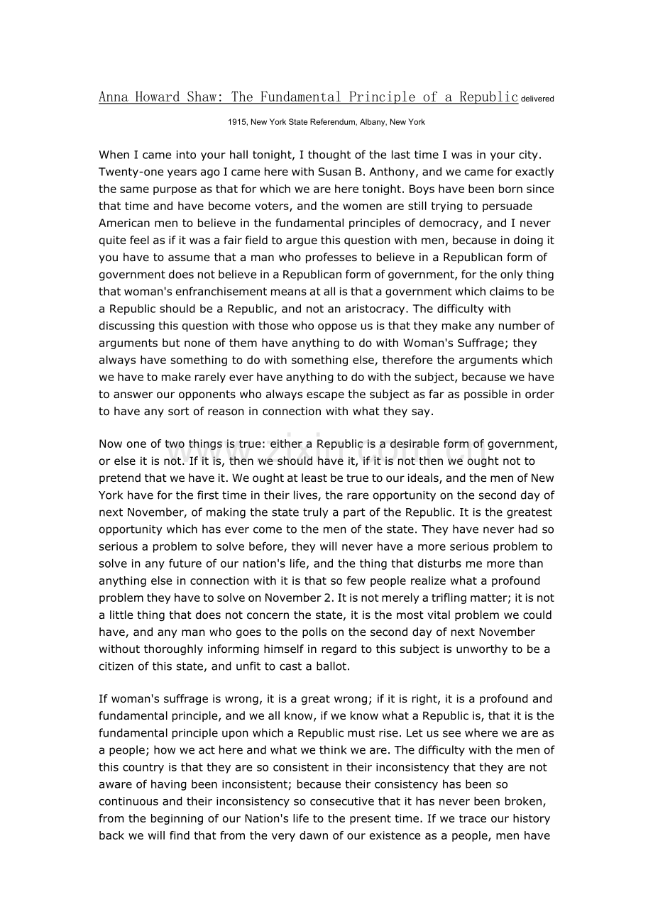 经典英文演讲100篇27-TheFundamentalPrincipleofaRepublic.doc_第1页