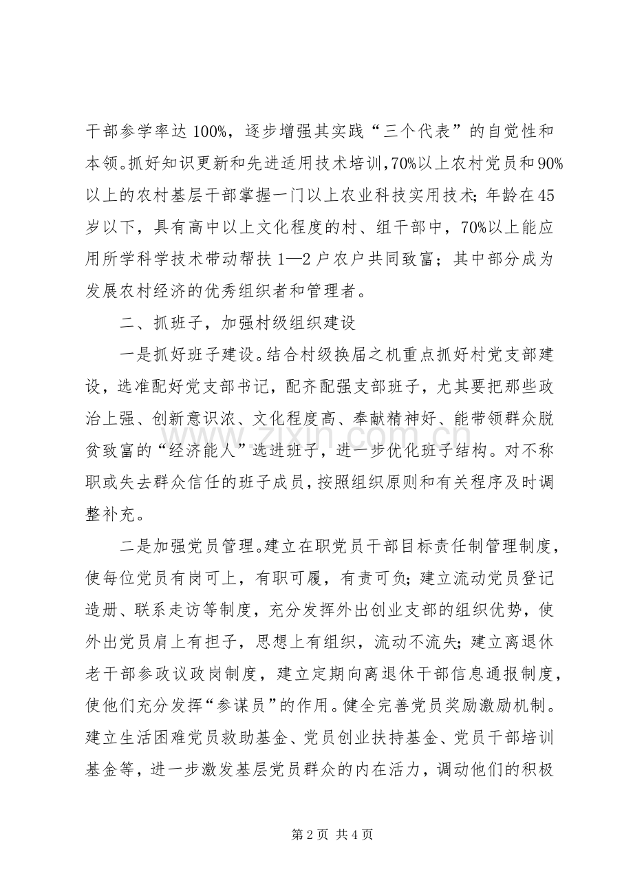 司镇组织工作计划.docx_第2页