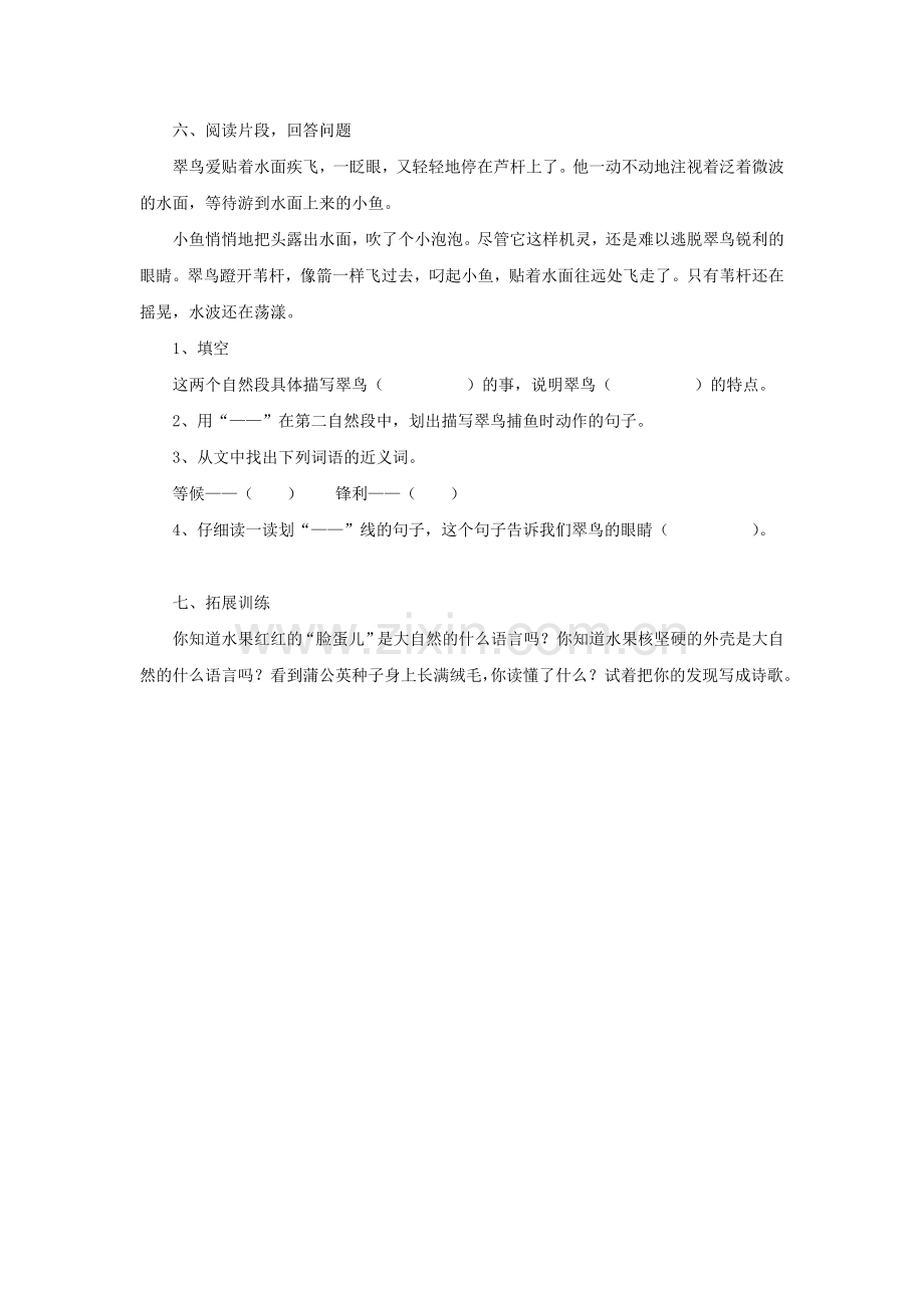 《大自然的语言》习题.doc_第2页