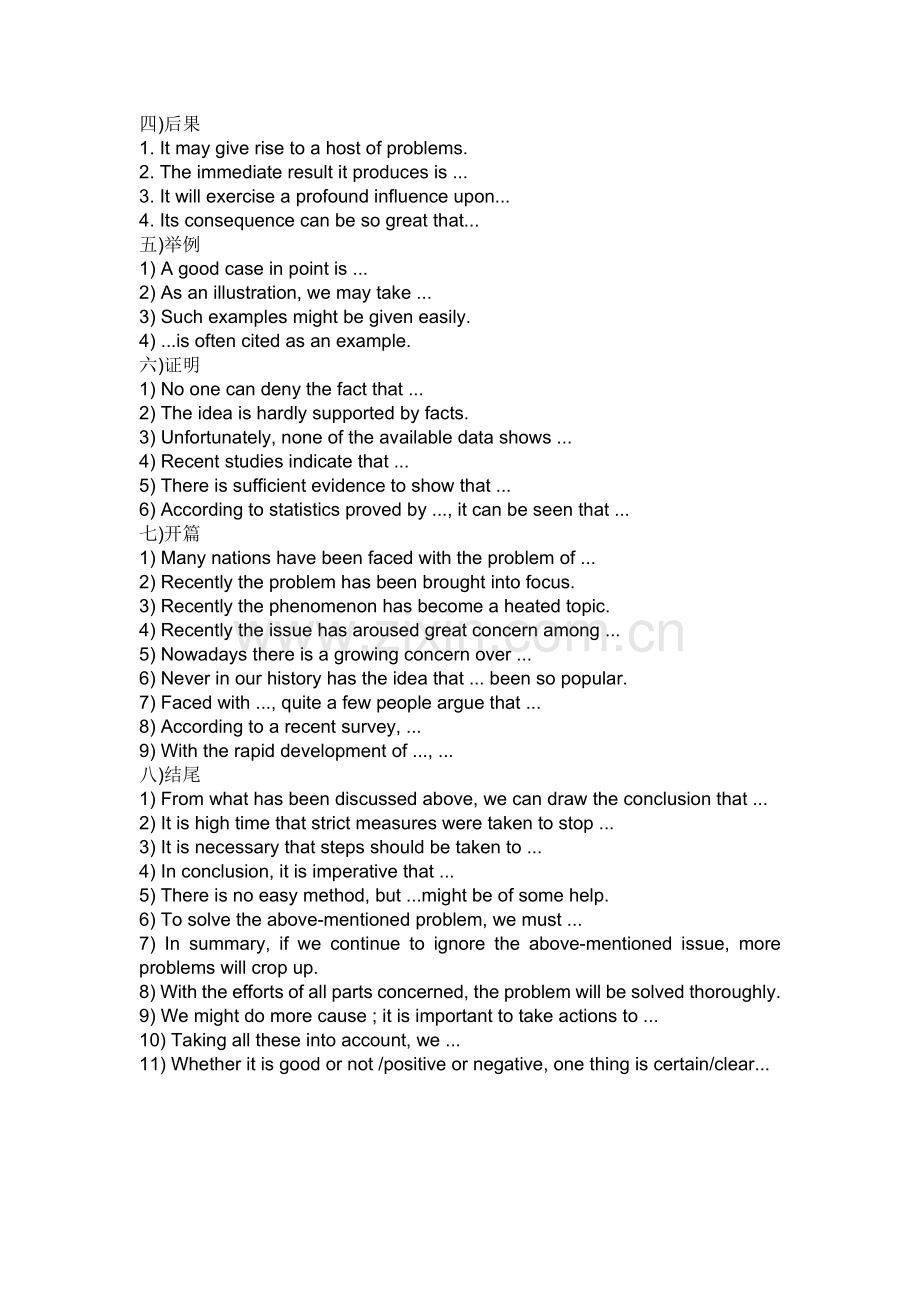 六级英语作文布局谋篇八种常用句型.doc_第2页