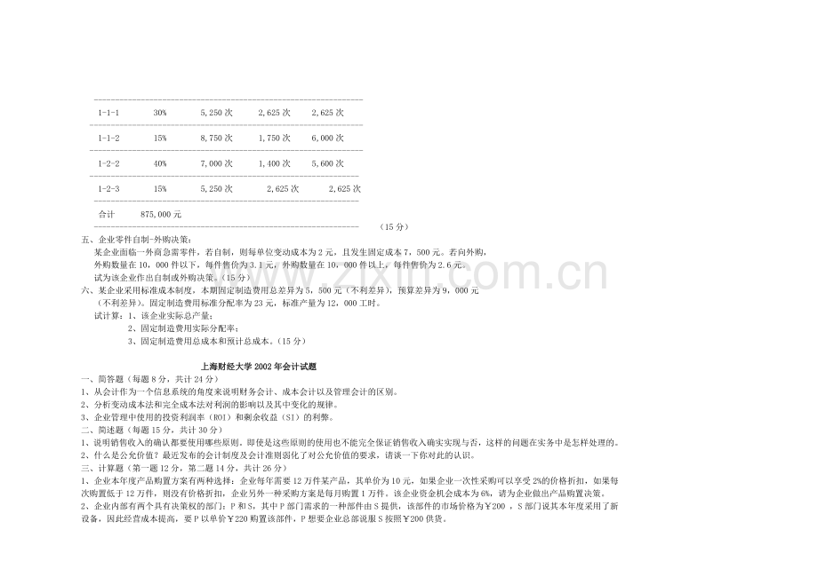 历年会计试题.doc_第2页