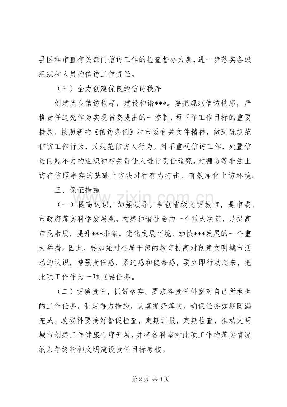 信访局创建省级文明城市工作规划.docx_第2页