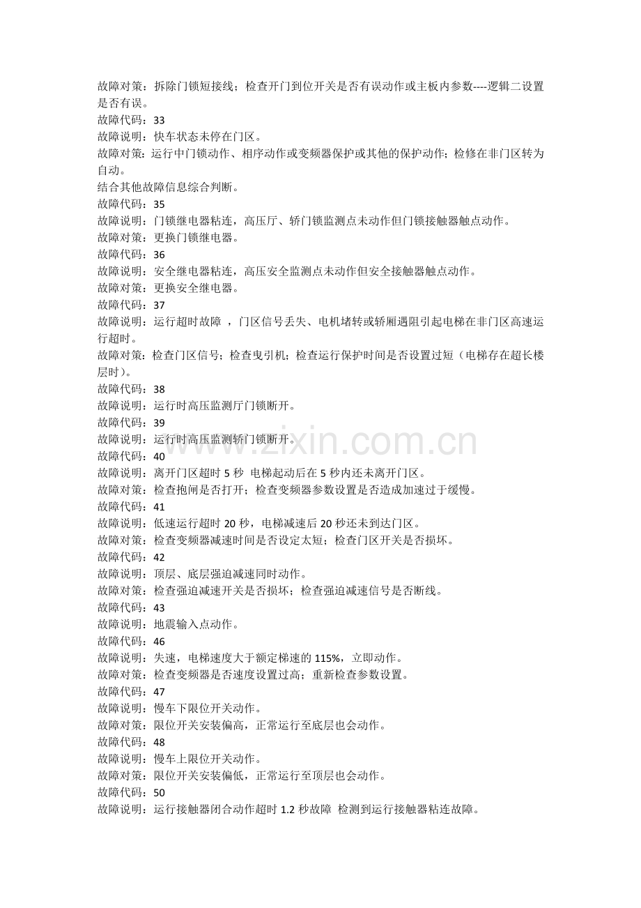 苏州申龙电梯主板故障代码SSL-6000.doc_第2页
