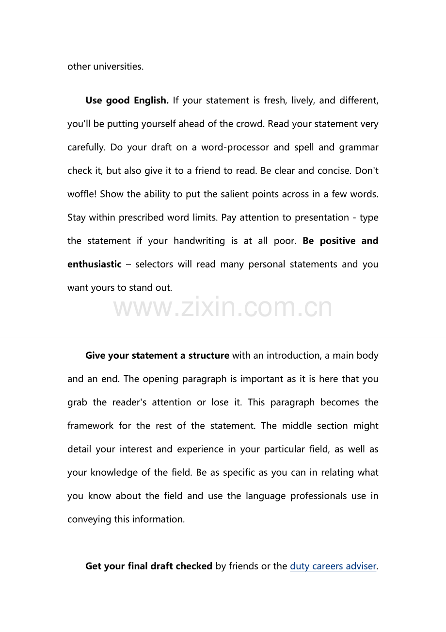 WritingaPersonalStatementforPostgraduateStudyApplications.doc_第2页