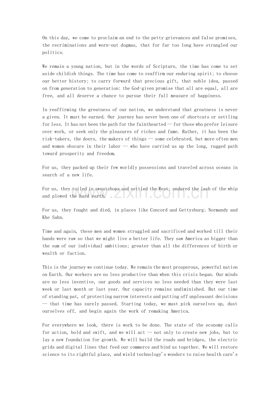 奥巴马演讲全文（中英文）.doc_第2页