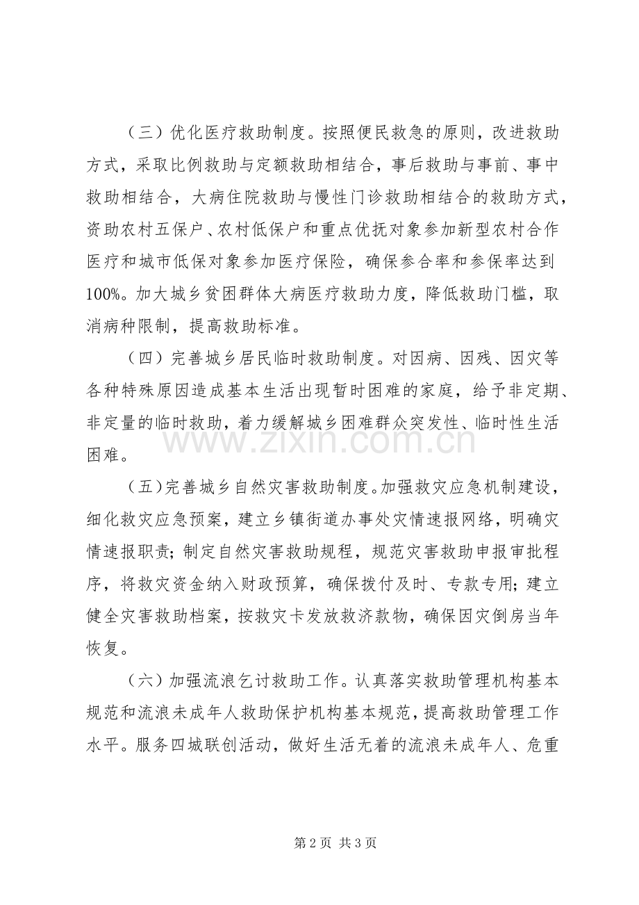 XX年民政年度工作计划.docx_第2页