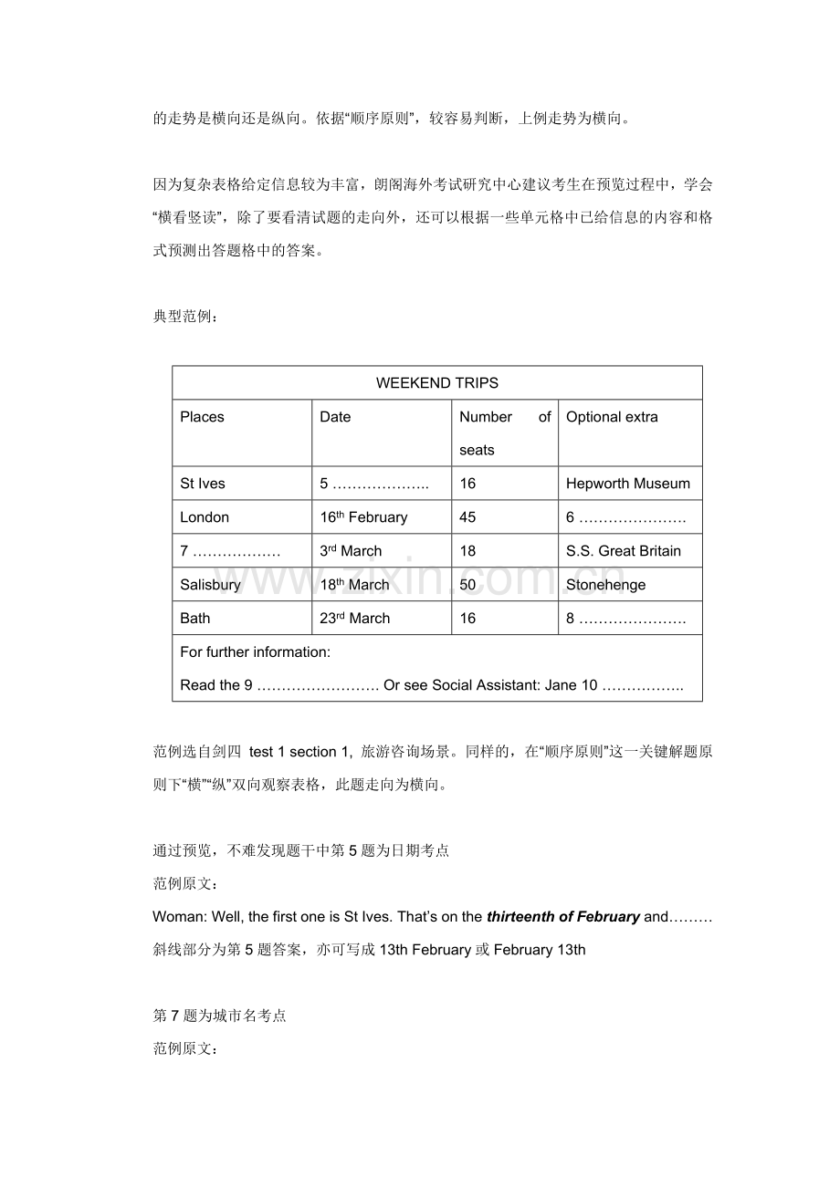 雅思听力题型技巧：复杂表格（一）.doc_第2页