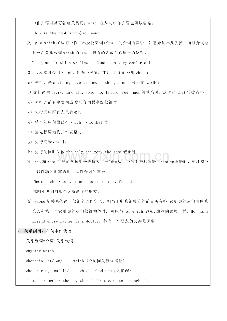 北京龙文环球教育科技有限公司扬州分公司九年级英语下册《Unit 4》教学案 牛津版.doc_第2页