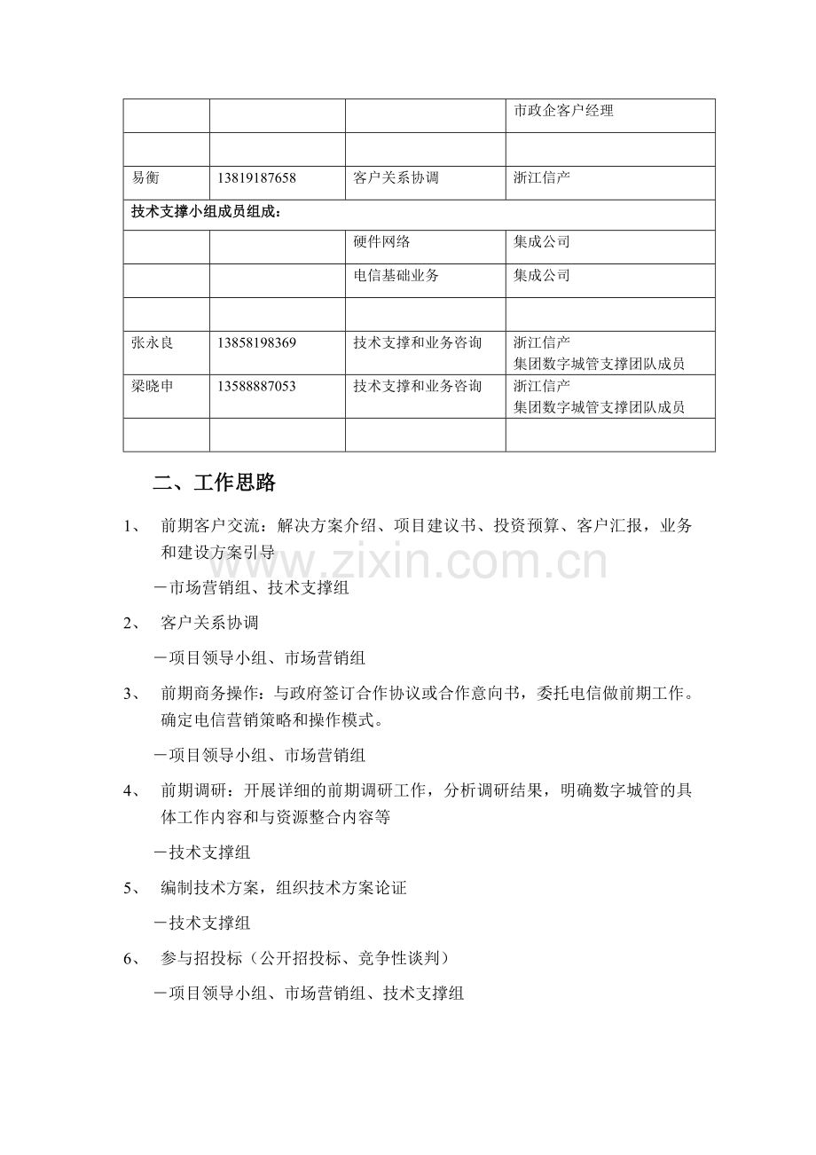 西安数字城管项目团队及工作思路.doc_第2页