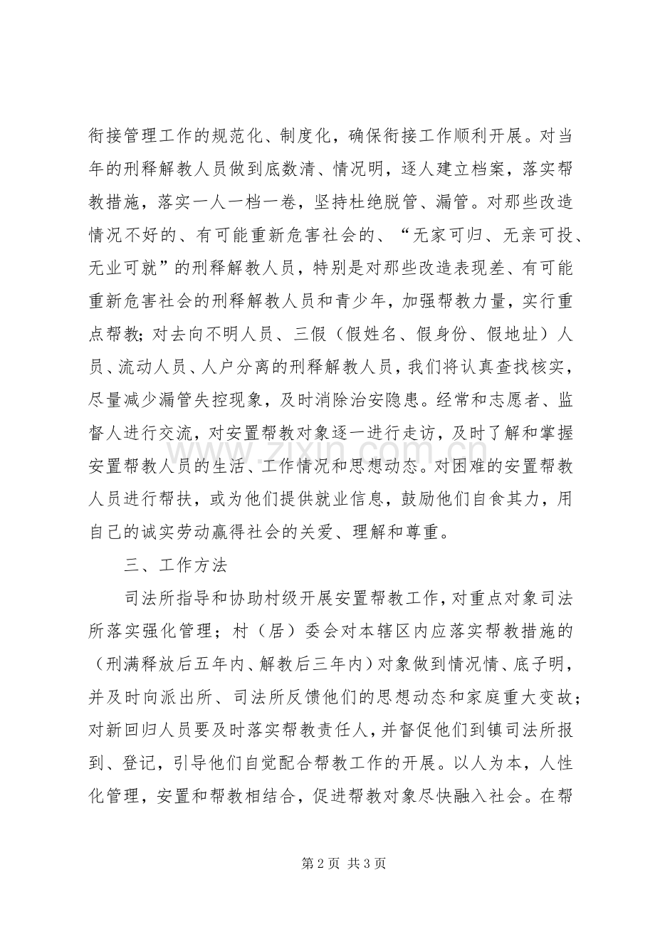 镇XX年安置帮教工作计划.docx_第2页