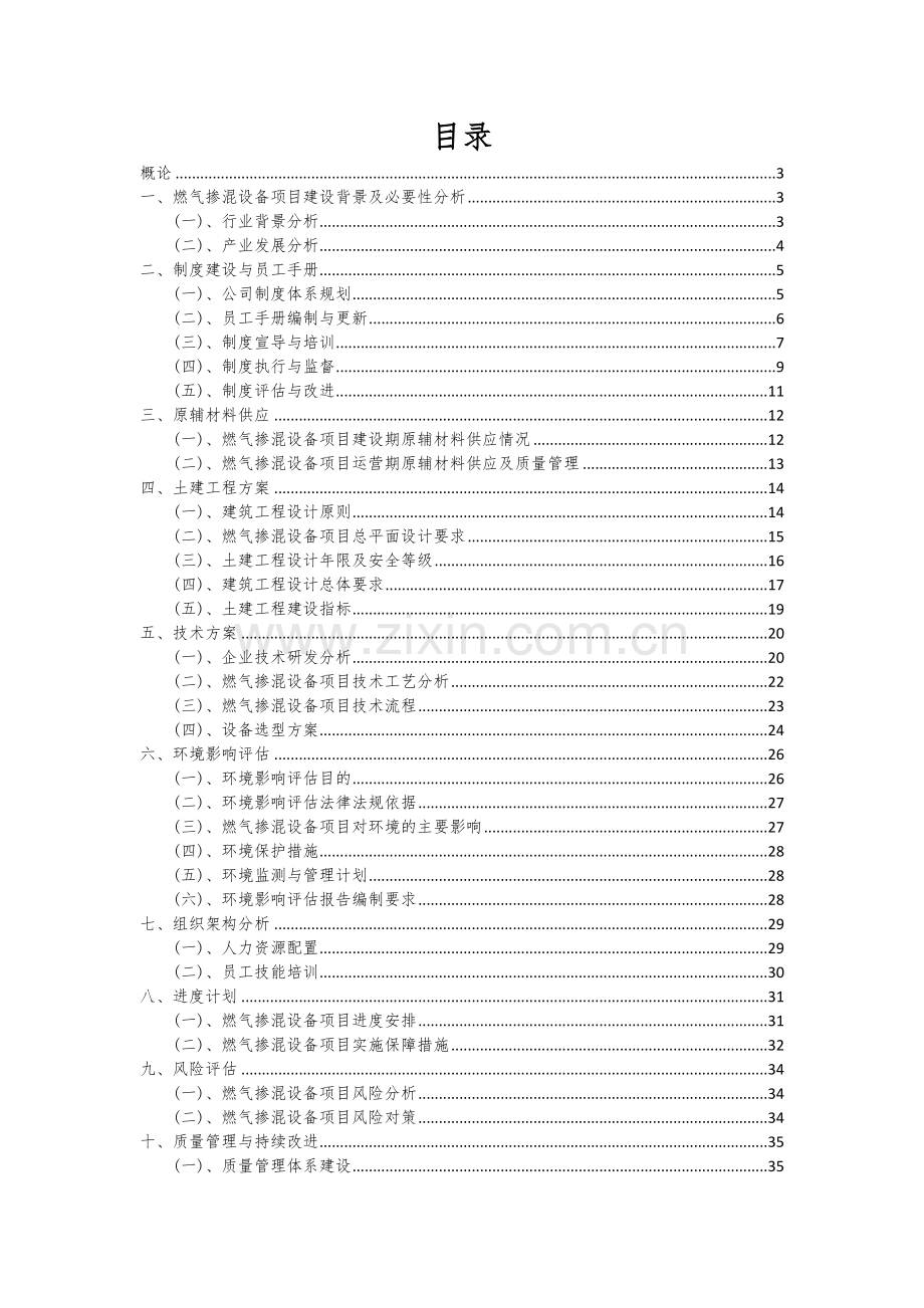 燃气掺混设备项目创业计划书.docx_第2页