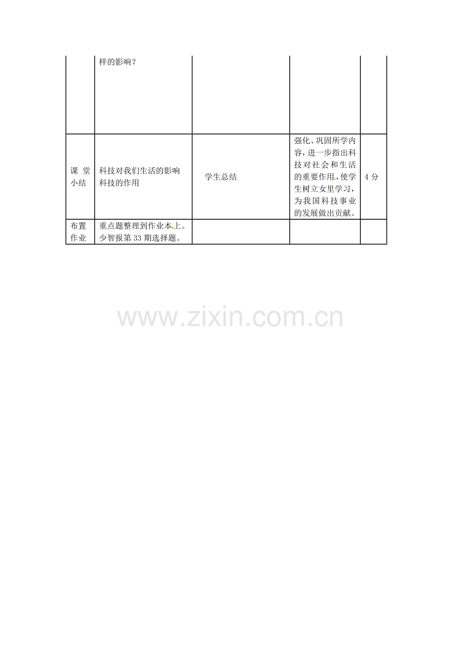七年级政治下册 14.1 现代科技在身边教案 鲁教版-鲁教版初中七年级下册政治教案.doc_第2页