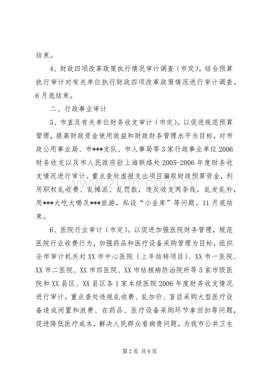 医院审计工作计划.docx_第2页