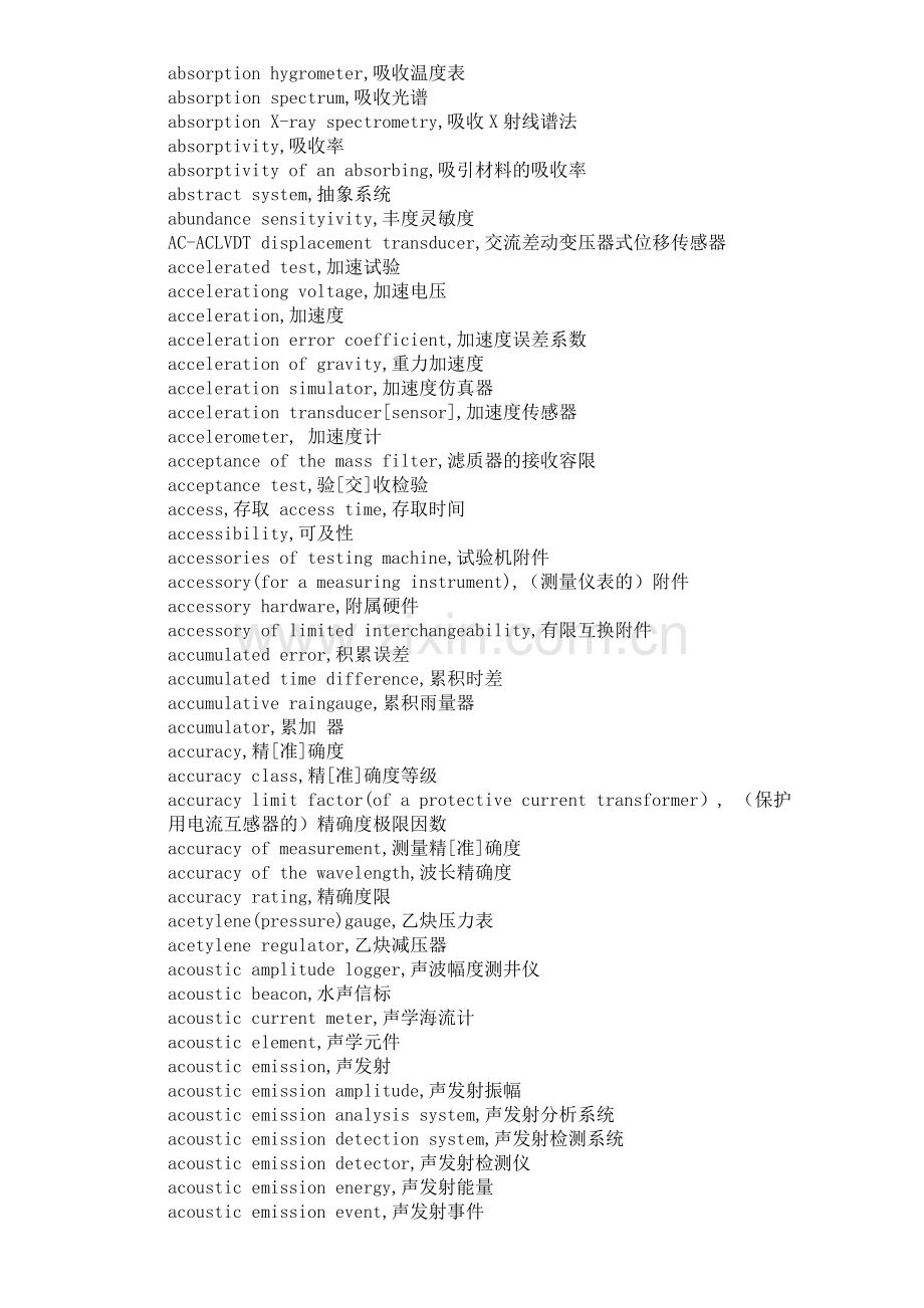 电子类专业英语词汇大全_(A--Z).doc_第2页