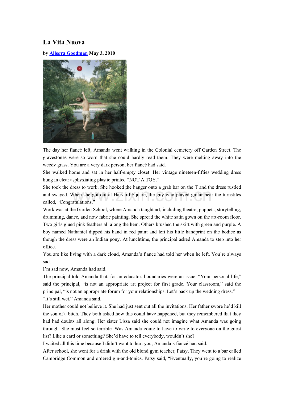 [fiction]LaVitaNuova.doc_第1页