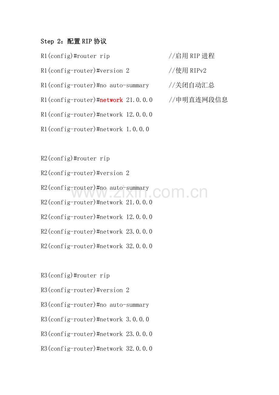 实验七配置RIP和OSPF.doc_第2页