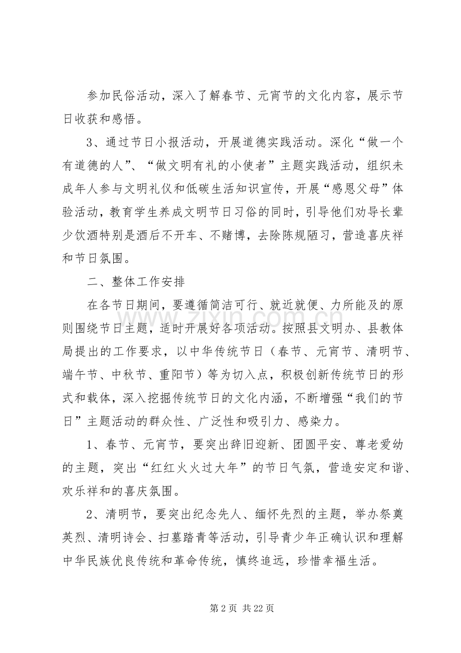 龙南二中关于开展节日小报主题活动的实施方案及计划.docx_第2页