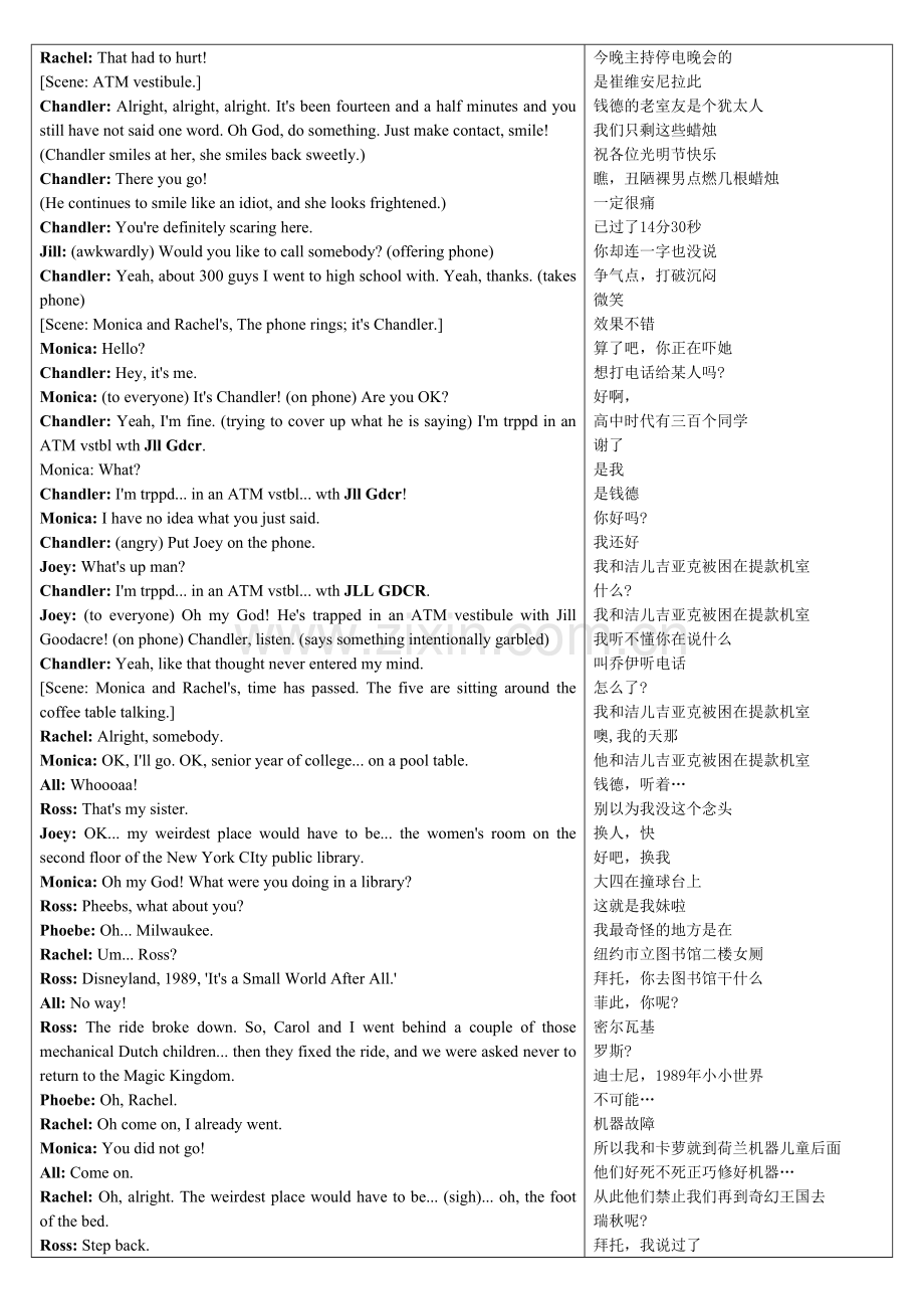 《老友记》中英剧本第一季第七集.doc_第2页