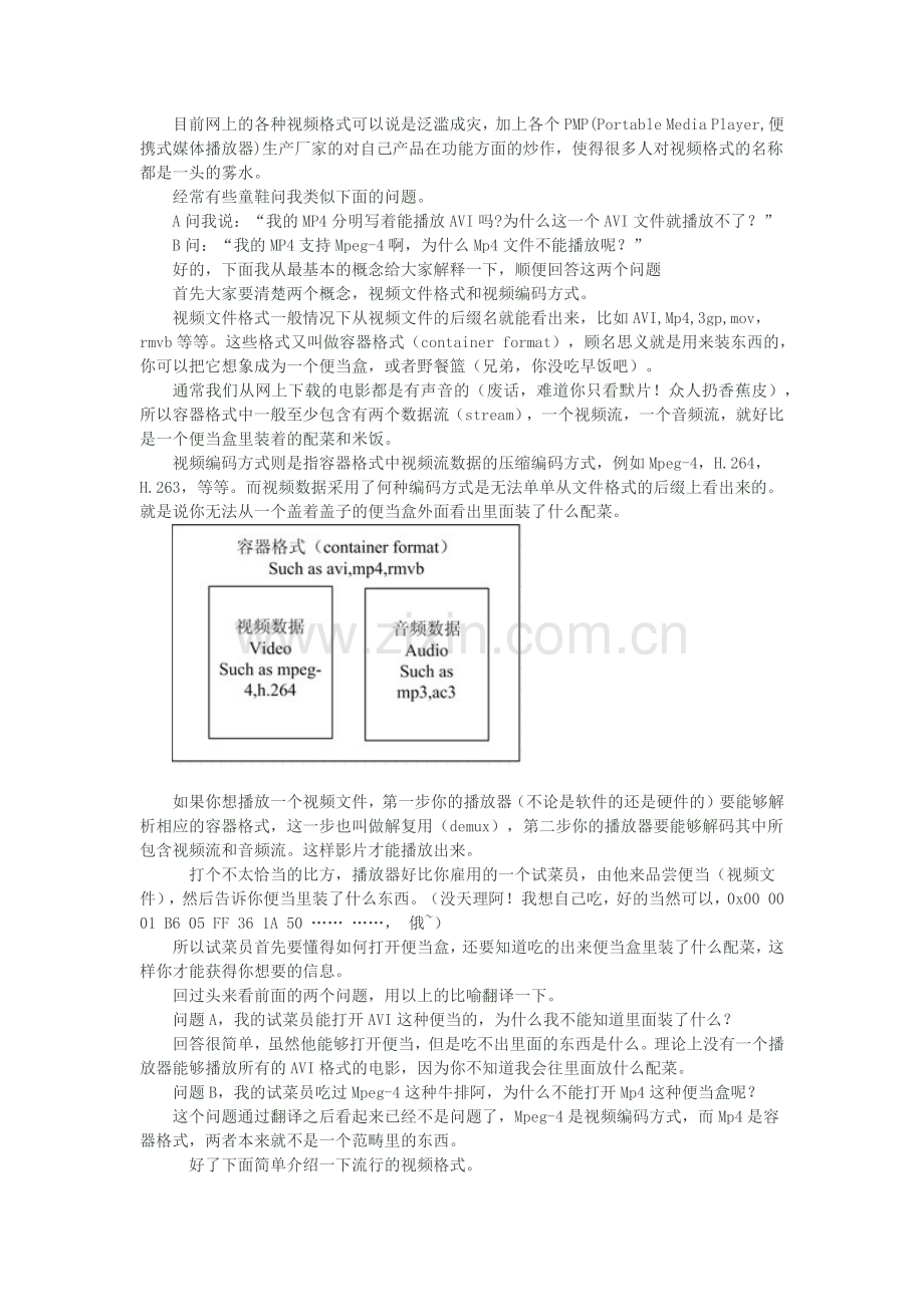 视频文件格式及视频编码方式区别.doc_第1页