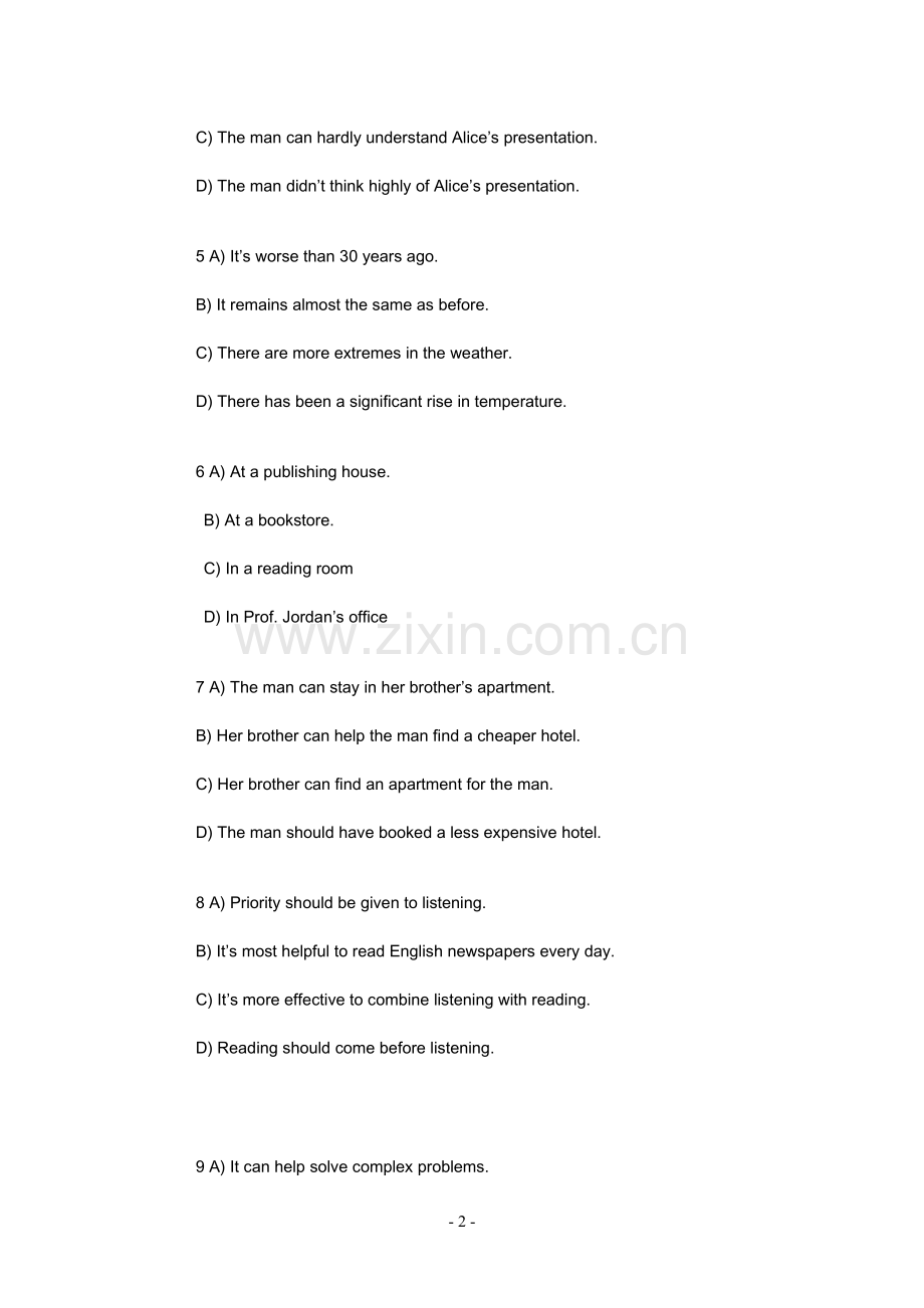 cet4_200512英语四级真题.doc_第2页