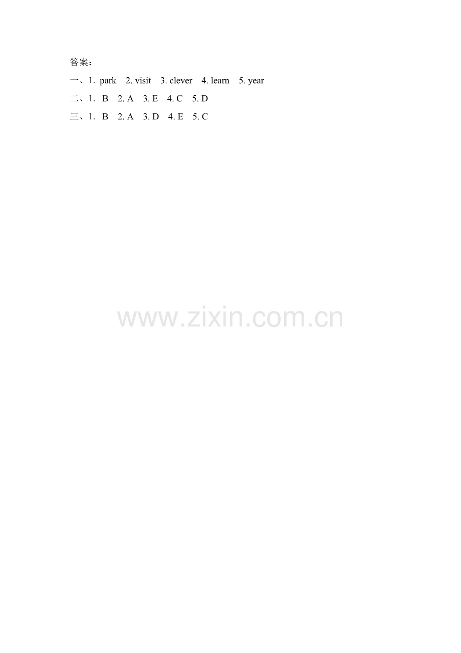 Unit-4-Lesson-23-Good-bye!练习题及答案.docx_第2页