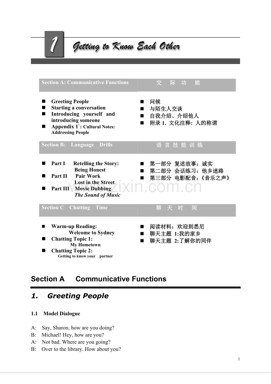 英语口语会话主题.doc_第1页