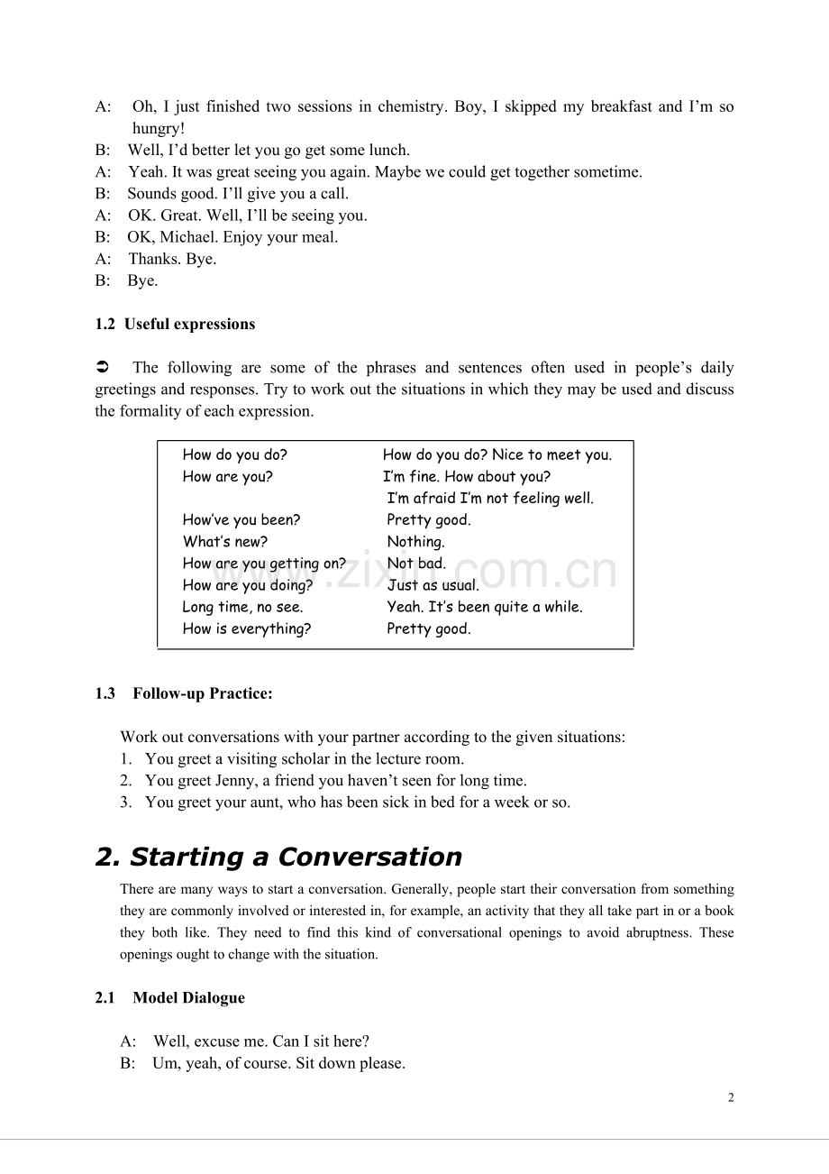 英语口语会话主题.doc_第2页