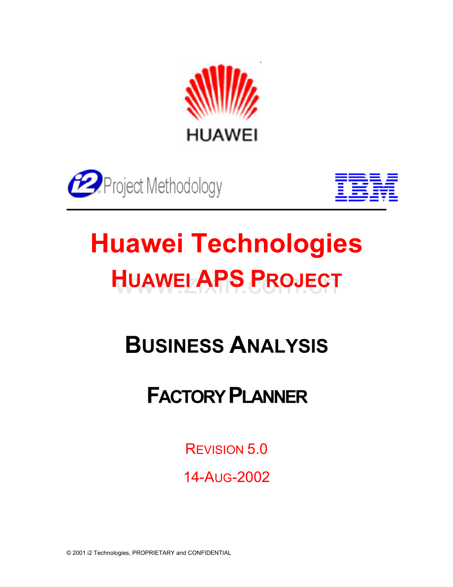 i2PMBusinessAnalysisHuaweiFPv5.0.doc_第1页