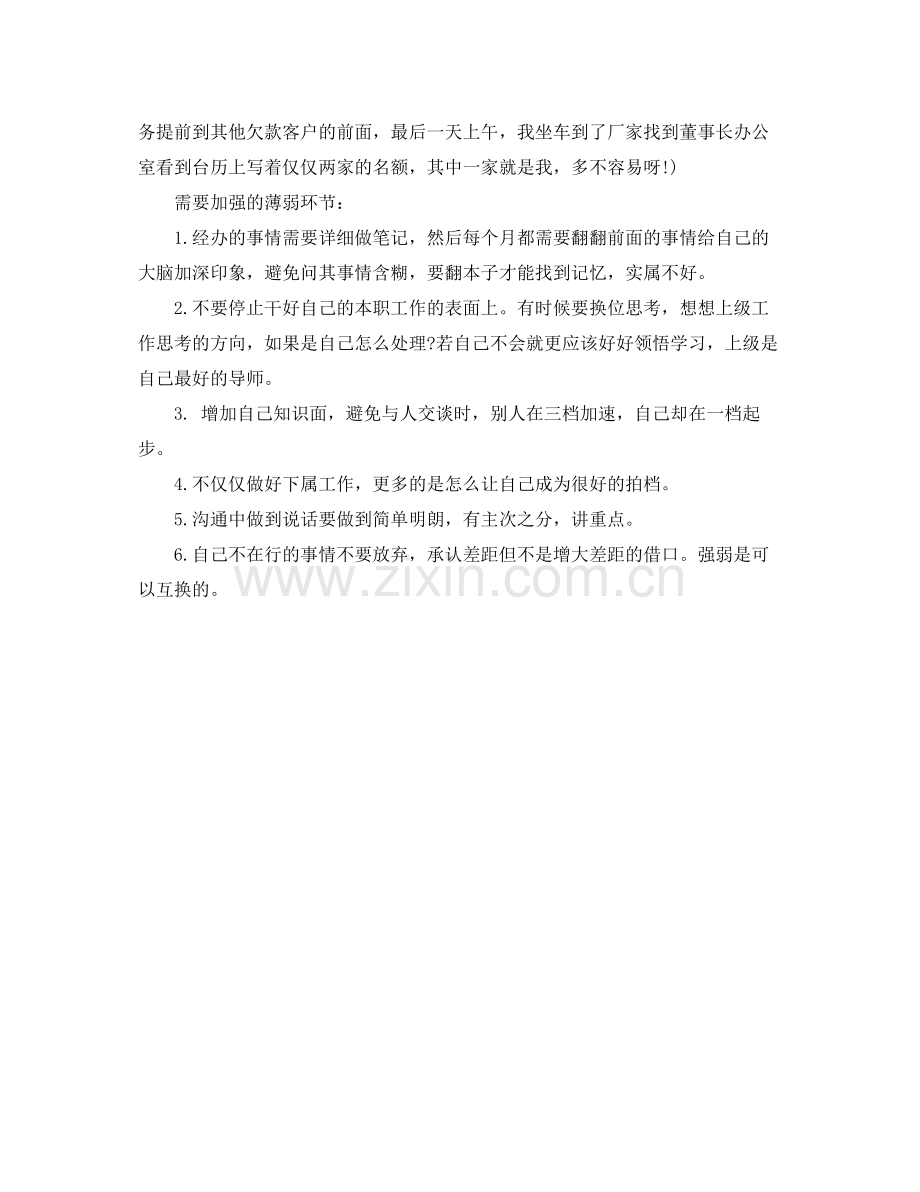 业务员个人工作总结 .docx_第2页