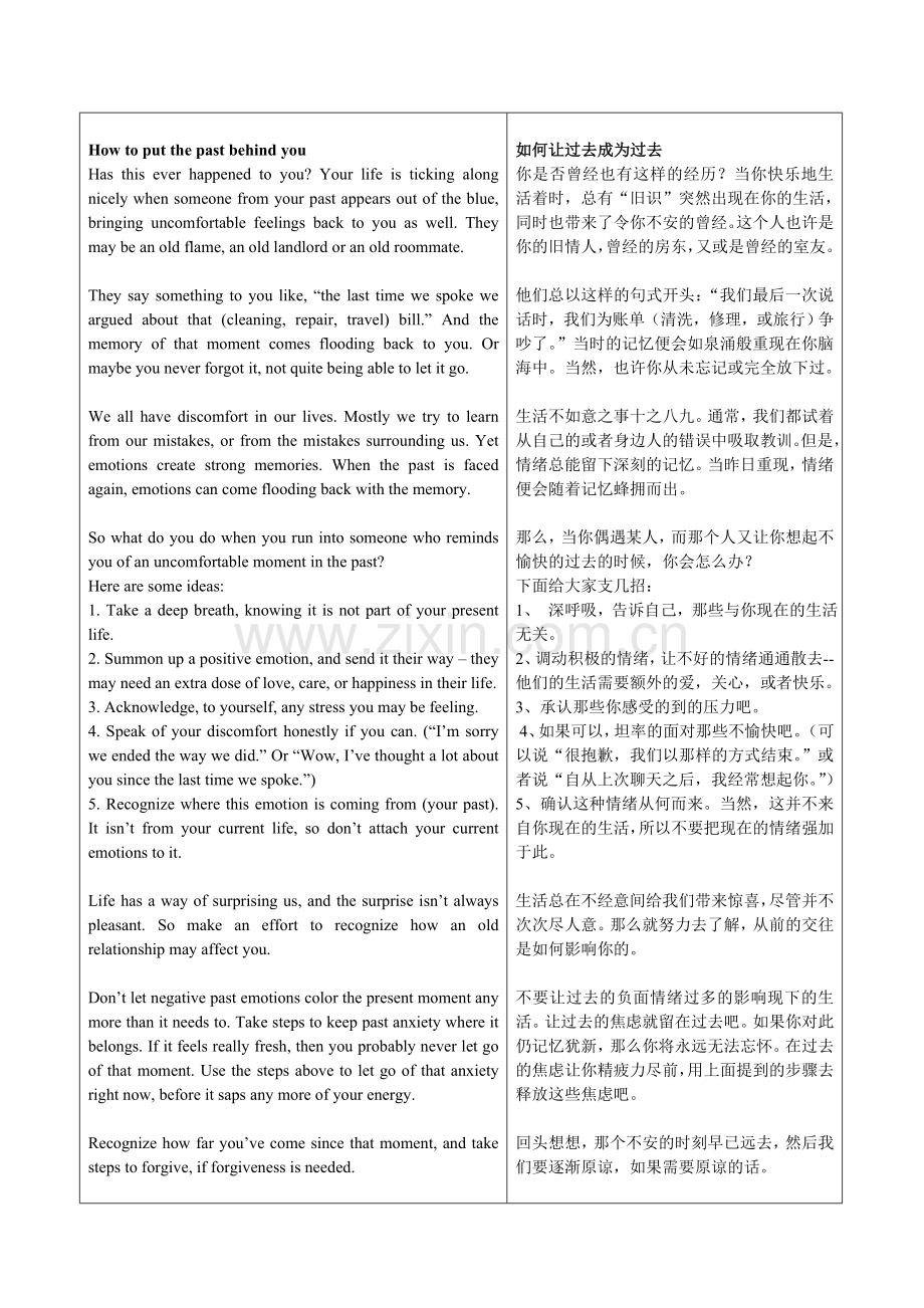 如何让过去成为过去.doc_第1页