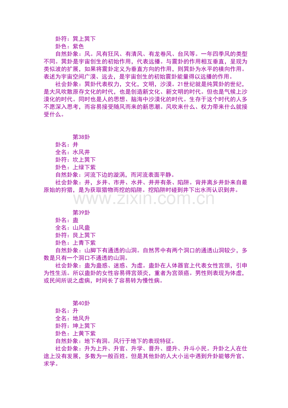 八卦卦象之巽宫八卦.doc_第2页
