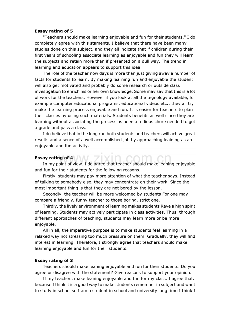 挑战TOEFLibt作文满分第六章——例文评论.doc_第2页