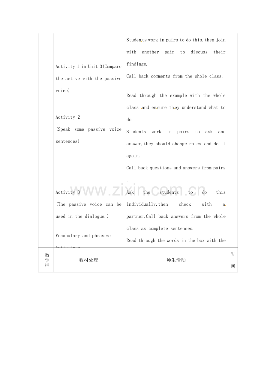 天津市武清区杨村第五中学九年级英语上册《Module 2 Great books Unit 3 Language in use》教案 外研版.doc_第2页