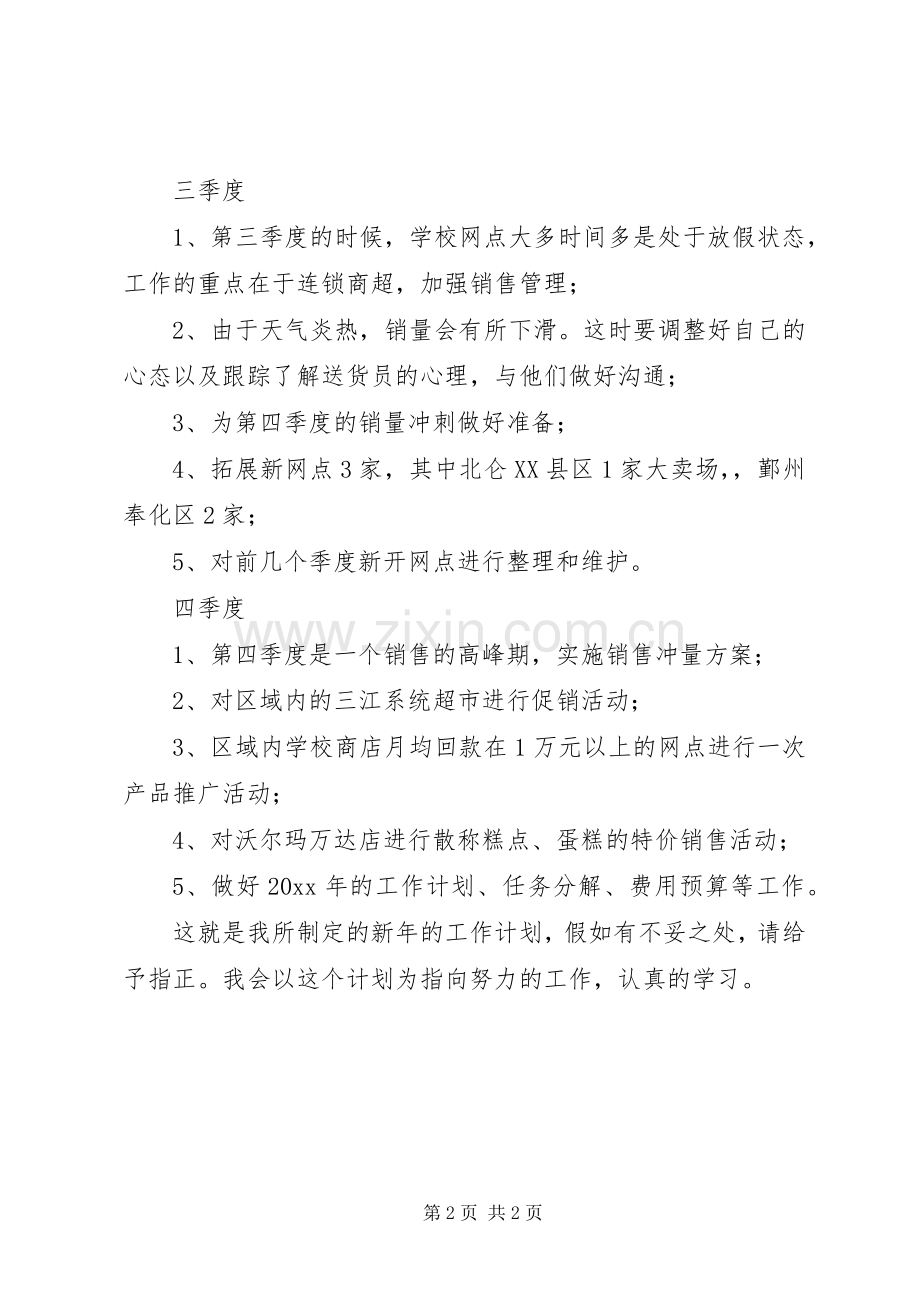 新年个人工作计划 .docx_第2页