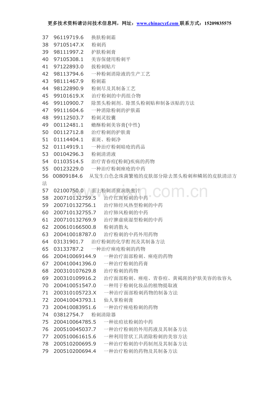 粉刺药物配方制备工艺技术.doc_第2页