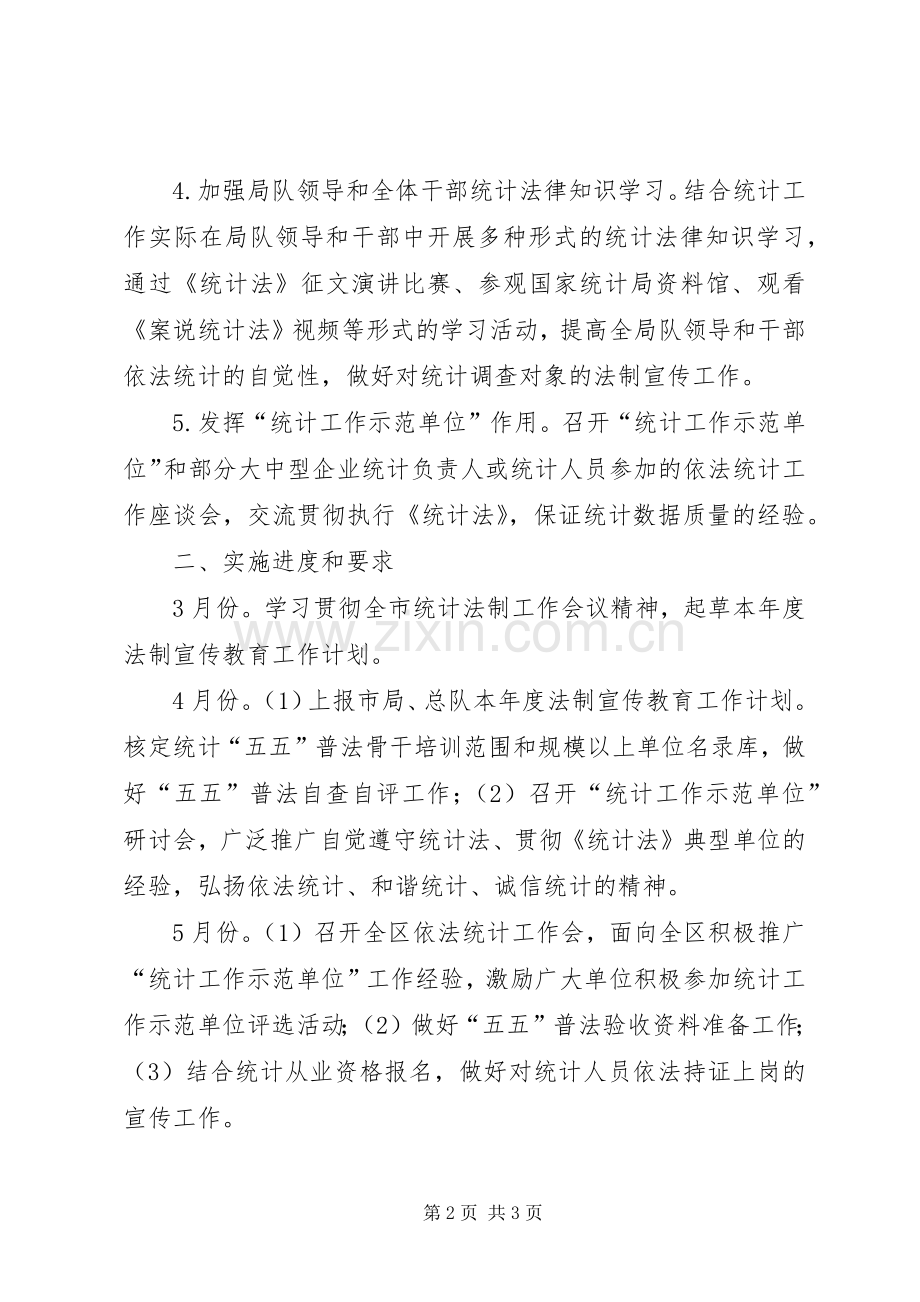 统计教育工作计划范文.docx_第2页