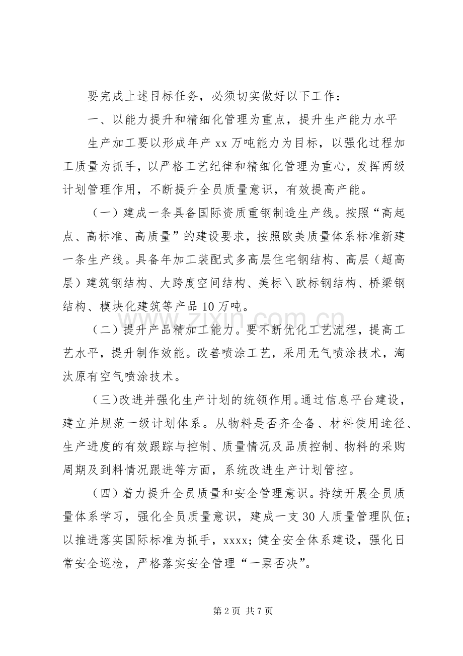 公司年度经营工作计划范本3.docx_第2页