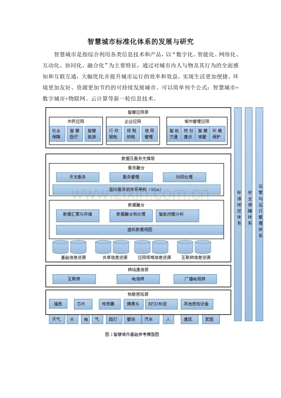 智慧城市标准体系的发展与研究.doc_第1页
