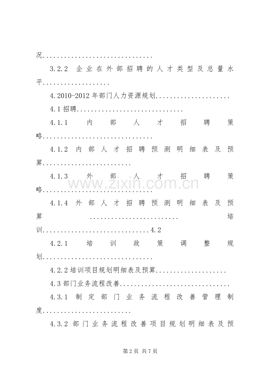 部门人力资源规划_1 .docx_第2页