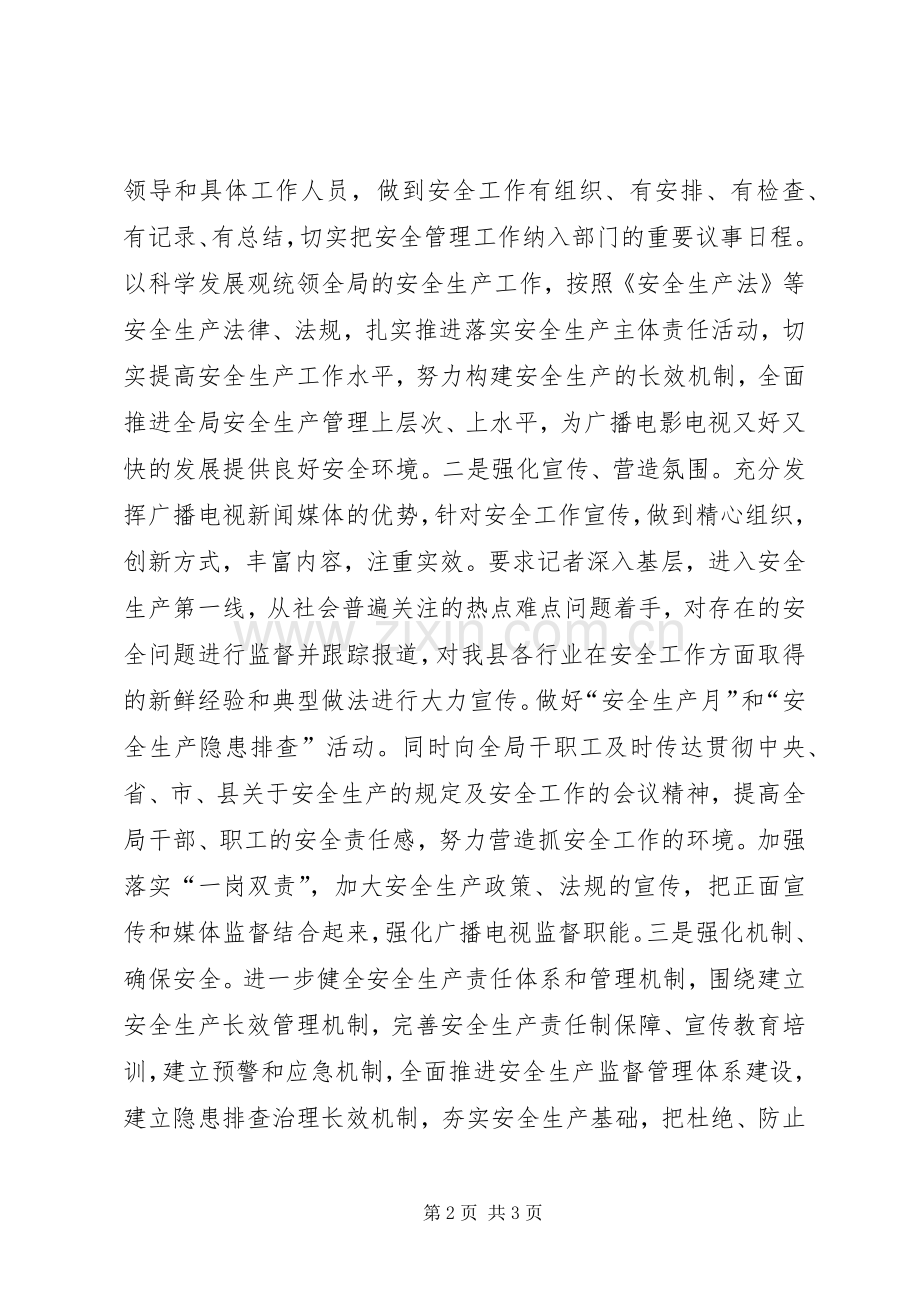 广电局年度安全生产工作计划.docx_第2页