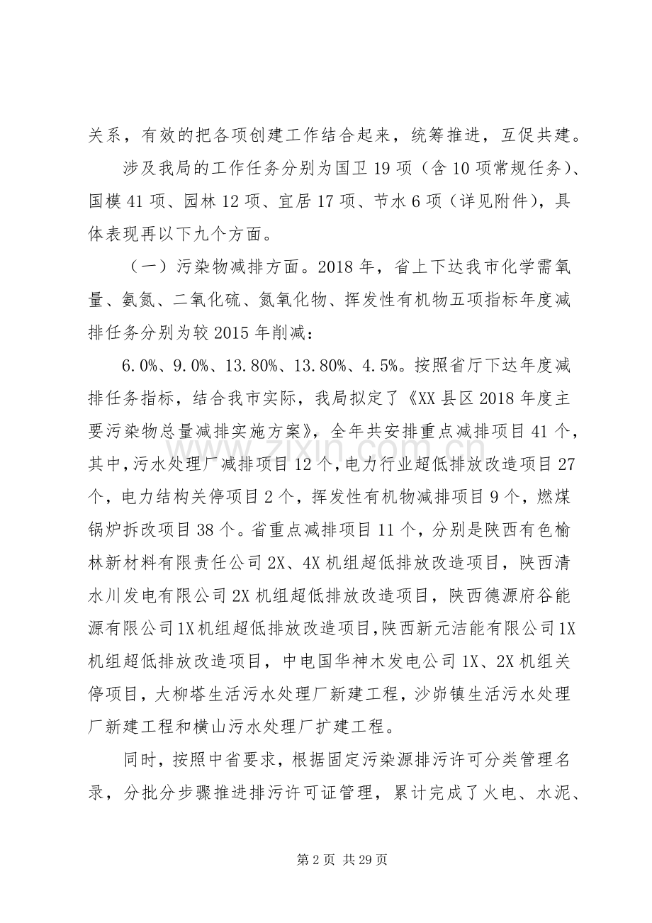 市环境保护局创建工作会议上讲话发言.docx_第2页