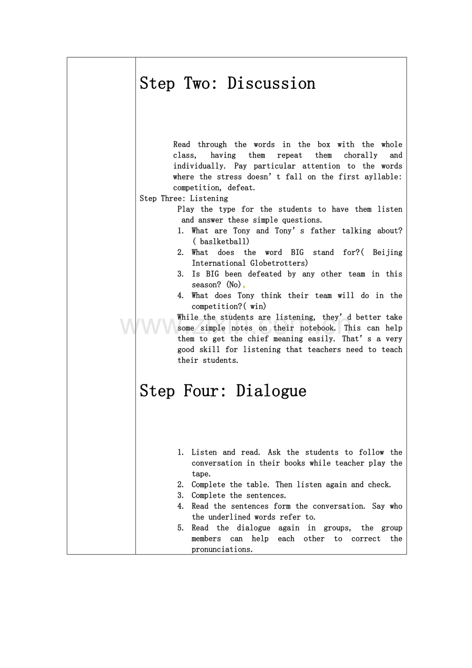 九年级Module3SportingLife教学设计.docx_第2页
